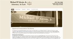 Desktop Screenshot of dalessiolaw.com